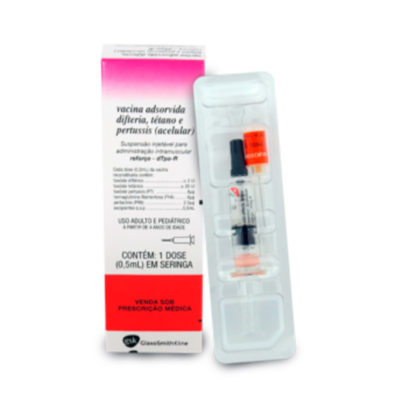 Tetra bacteriana acelular( Difteria,tétano, coqueluche e pólio) - Refortrix IPV - GSK
