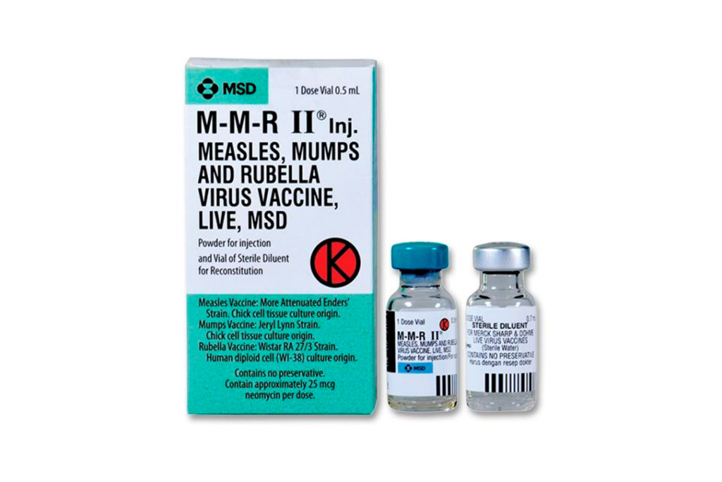 Triplice Viral(sarampo, caxumba e rubéola) - MMR - MSD